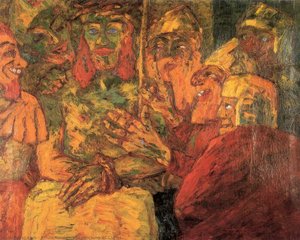 The Mocking Of Christ — Emile Nolde