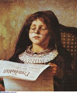 Girl Reading — Georgios Jakobides
