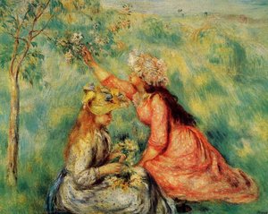 In The Fields — Pierre-auguste Renoir