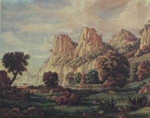 Composition — Konstantin Fyodorovich Bogaevsky