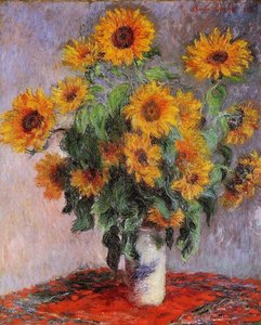 Bouquet Of Sunflowers — Claude Monet