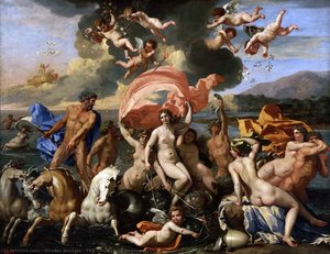 Neptunus Triumf — Nicolas Poussin