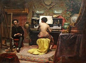 The Model At Rest — José Ferraz De Almeida Júnior