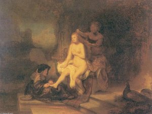 The Toilet Of Bathsheba — Rembrandt Van Rijn