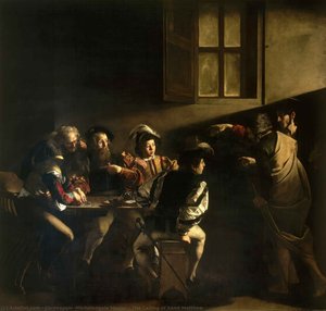The Calling Of Saint Matthew — Caravaggio