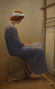Mary At The Loom