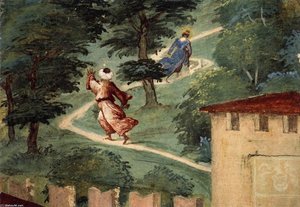 Legend Of St Barbara (detail) — Lorenzo Lotto