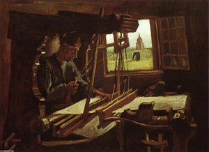 Il Tessitore Vicino Alla Finestra Aperta — Vincent Willem Van Gogh