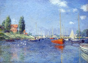 Red Boats, Argenteuil — Claude Monet