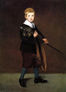 Boy with a sword