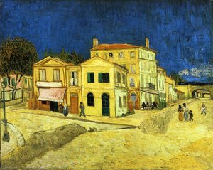 The Street, The Yellow House — Vincent Willem Van Gogh