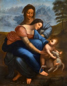 The Virgin and Child with Saint Anne