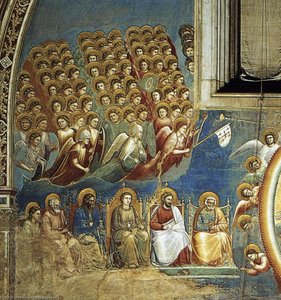 Last Judgment (detail 3) (cappella Scrovegni (arena Chapel), Padua) — Giotto Di Bondone