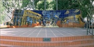El Grito (The Cry) - after installation