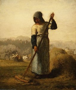 Woman With A Rake — Jean-françois Millet