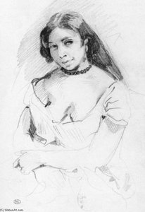 Aspasie — Eugène Delacroix
