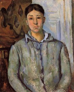 Madame Cezanne in Blue (also known as sant van victoria)