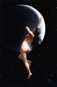 Moon Nymph — Luis Falero
