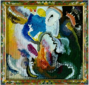 Mit Reiter (with Driver) — Wassily Wassilyevich Kandinsky