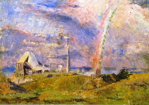 The Rainbow (also Known As Rainbow Over Burnley) — Frederick Mccubbin