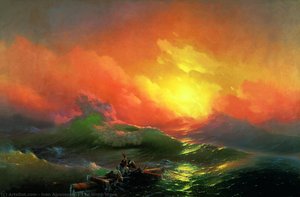 The Ninth Wave — Ivan Konstantinovich Aivazovsky