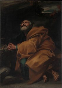 The Tears Of Saint Peter — Jusepe De Ribera