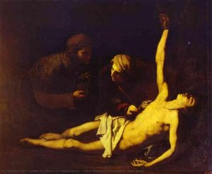 Saint Sebastian Attended By Saint Irene — Jusepe De Ribera