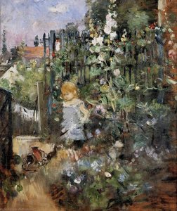 Ein Eck Vom Rosengarten — Berthe Morisot
