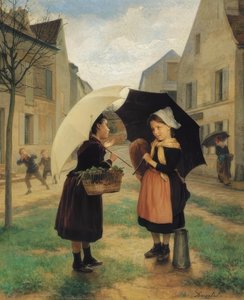 The Young Shoppers — André Henri Dargelas