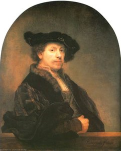 Self Portrait At The Age Of 34 — Rembrandt Van Rijn