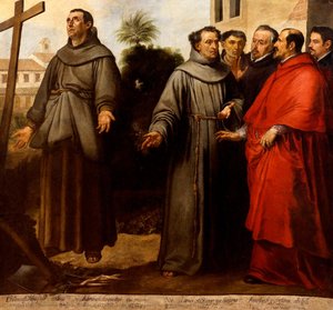 San Diego De Alcala De Henares En Extase Devant La Croix — Bartolomé Esteban Murillo