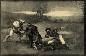 Otro Modo De Caza A Pie — Francisco José De Goya Y Lucientes