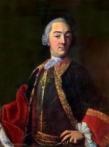 Portrait Of A Captain Horse Guards Ii Lobanov-rostovsky — Aleksey Petrovich Antropov