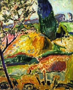 Fauve Landscape (also known as Landscape near Oberstdorf - Autumn)
