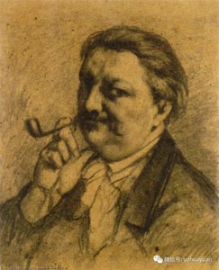 Self-portrait — Gustave Courbet