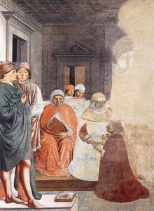 St Augustine At The University Of Carthage (scene 2, North Wall) — Benozzo Gozzoli