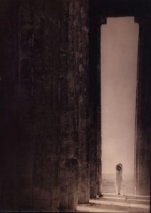 Isadora Duncan in the Parthenon, Athens