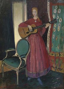 Girl Playing Guitar