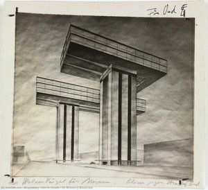 Iron In Clouds', For Strastnoy Boulevard — El Lissitzky