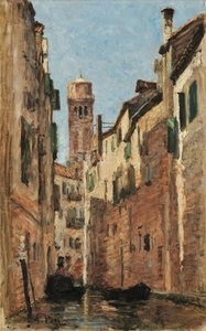 Canal In Venice — António Carvalho Da Silva Porto
