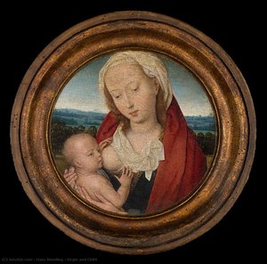 Virchen Și Pruncul — Hans Memling