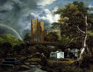Cmentarz Żydowski — Jacob Van Ruisdael