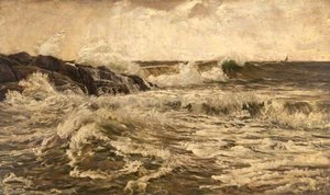 Storm at Portincross