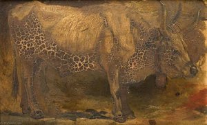 Roman Ox (standing) — George Heming Mason
