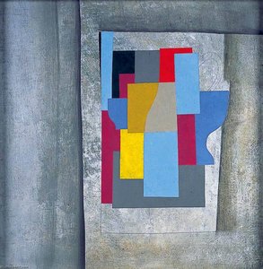 1946 (cerulean Abstraction) — Ben Nicholson Om