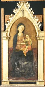 Virgin And Child, Pseudo-ambrodigio Di Baldese (attributed To), 1400 - 1425 — Lippo Delle Madonne
