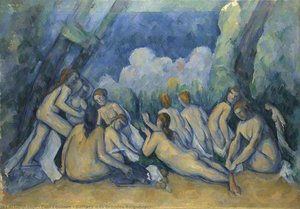 I Grandi Bagnanti — Paul Cézanne