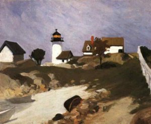 Squam Light — Edward Hopper