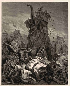 Death Of Eleazer — Paul Gustave Doré