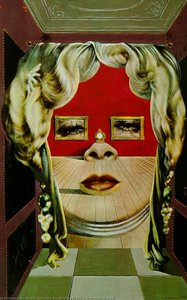 Mae West'i Kasv, Mida Võiks Kasutada Korterina, Umbers 1935 — Salvador Dalí